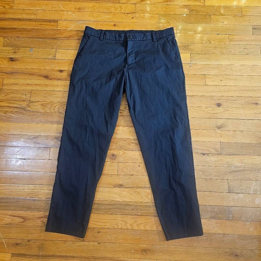 Lululemon Mens ABC Pants Black Classic 5 Pocket Chino 36 x 29